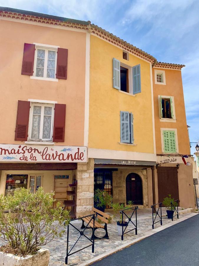 Hotel Lou Mistral Moustiers-Sainte-Marie Zewnętrze zdjęcie